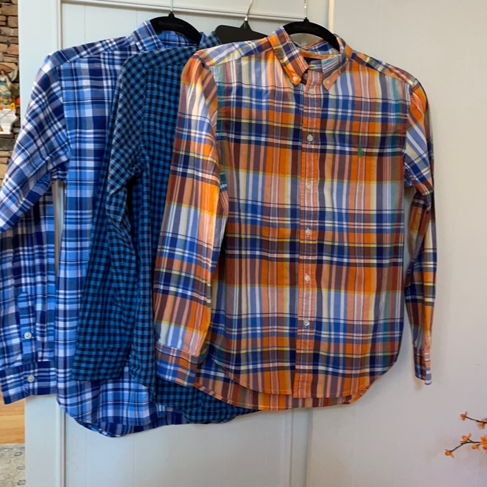 Boys - Set of 3 Ralph Lauren Button Dress Shirts